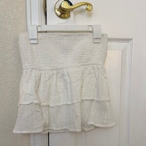 Elegant White Tube top